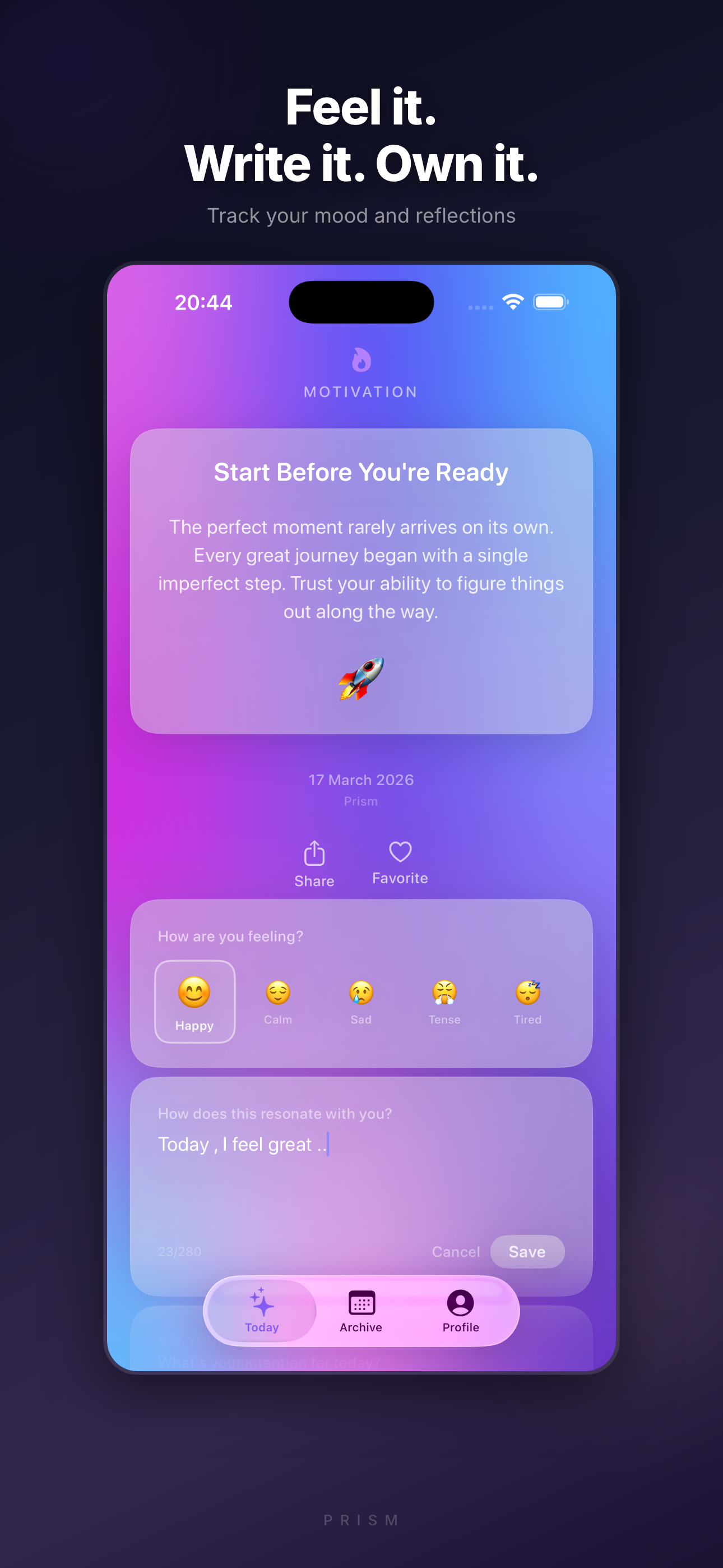 Mood Tracking